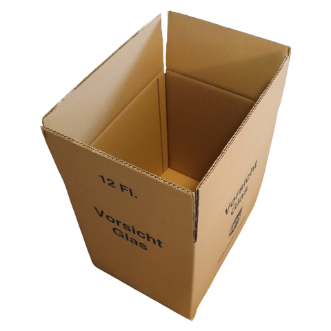 10 Flaschenversandkarton für 12 Flaschen
