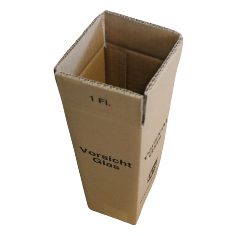 10 Flaschenversandkarton für 1 Flasche