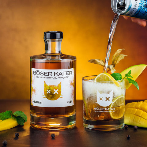 Böser Kater Fruity Mango Gin 40% Vol. 0,5 FL