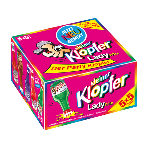 Kleiner Klopfer Lady Mix  17% Vol. 25 x 0,02 L