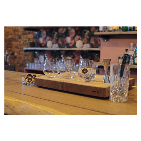 Nachtmann Tastes Good Gin&Tonic 4er Set + 4 Glastrinkhalme